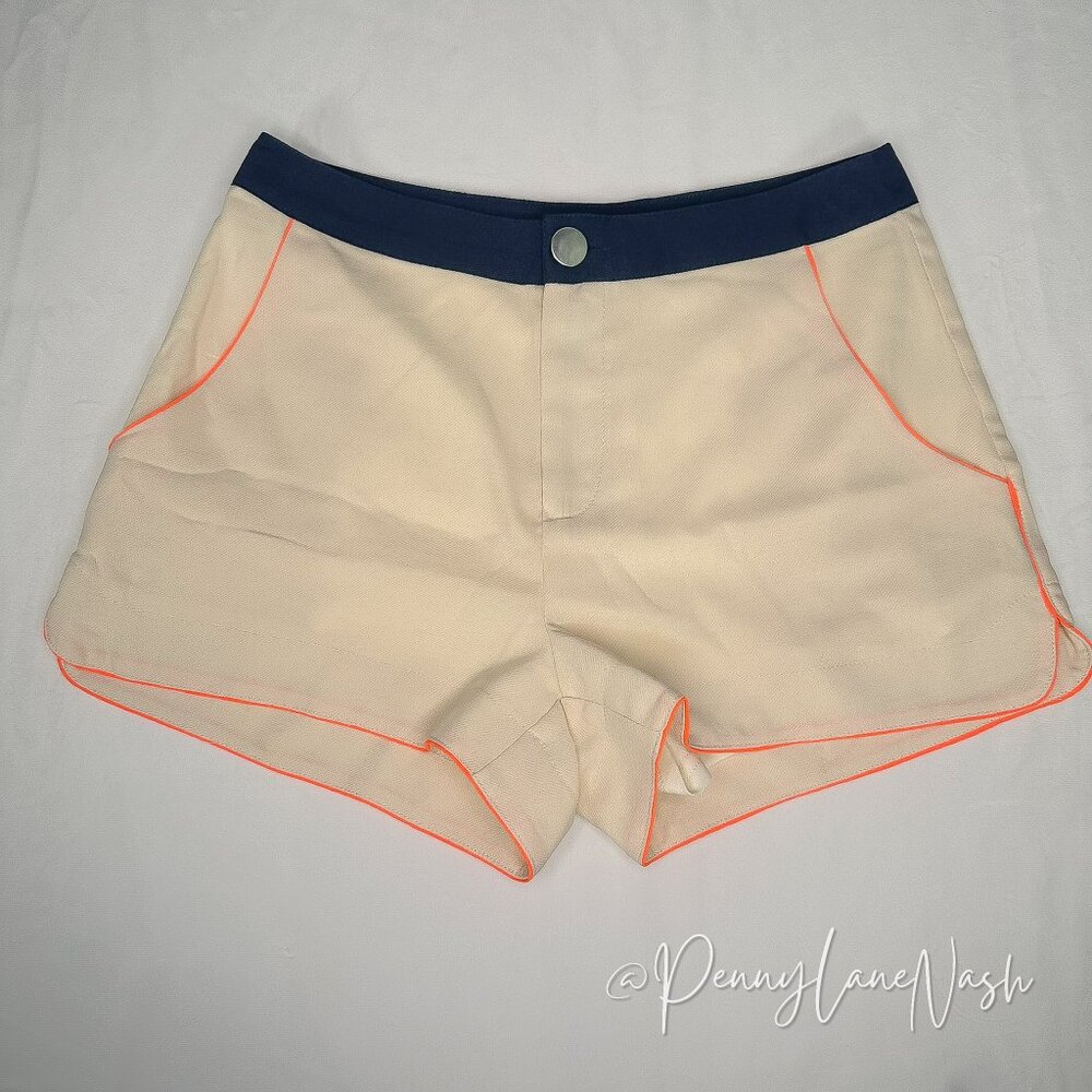 Blu Pepper Joa Casual Shorts Cream - Picture 1 of 11